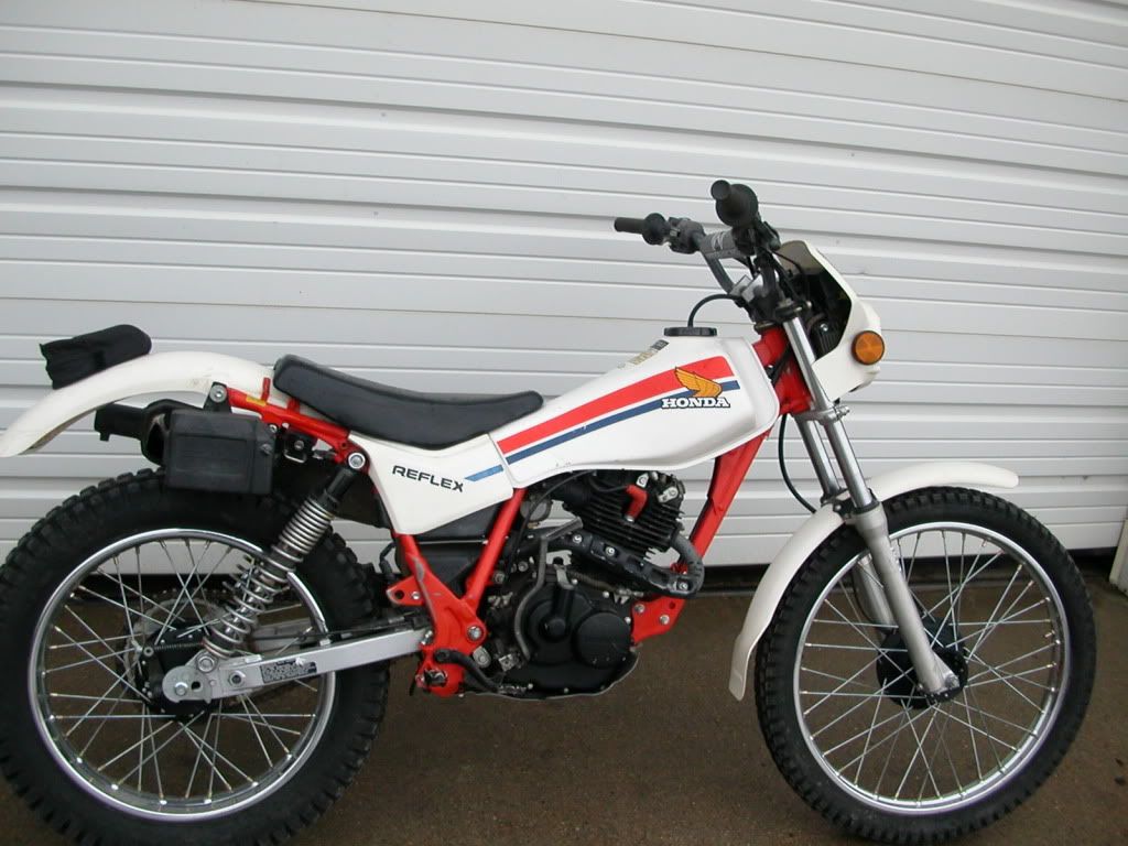 Honda reflex trials bike
