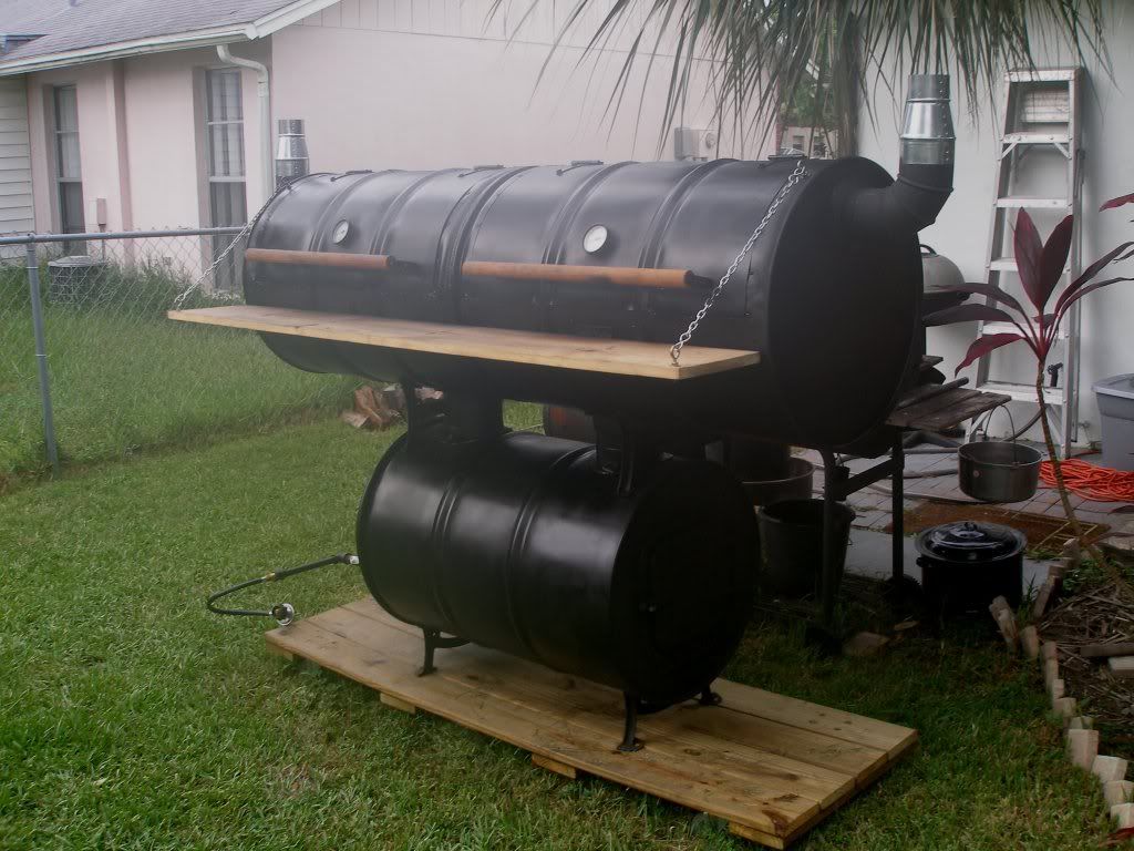 55 Gallon Drum Smoker