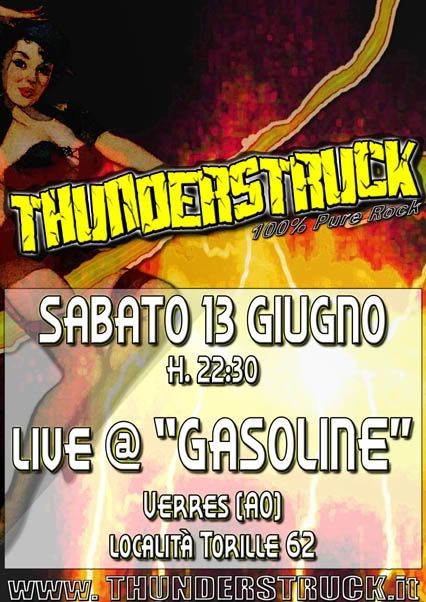Live @ ''GASOLINE Road Bar'', Verres (AO), sabato 13/06/09