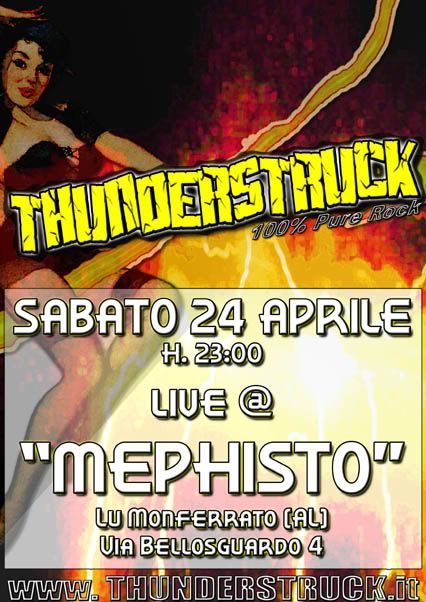 Live @ MEPHISTO Rock Cafe', Lu Monferrato (AL), sabato 24/04/10 ore 23