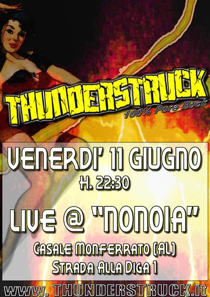 Live @ NONOIA, Casale Monferrato (AL), venerdì 11/06/10 ore 22,30
