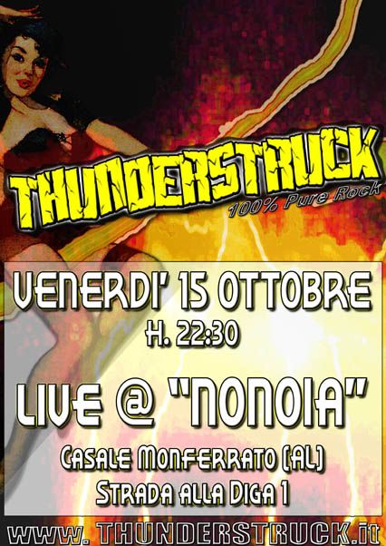 Live @ NONOIA, Casale Monferrato (AL), venerdì 15/10/10 ore 22,30
