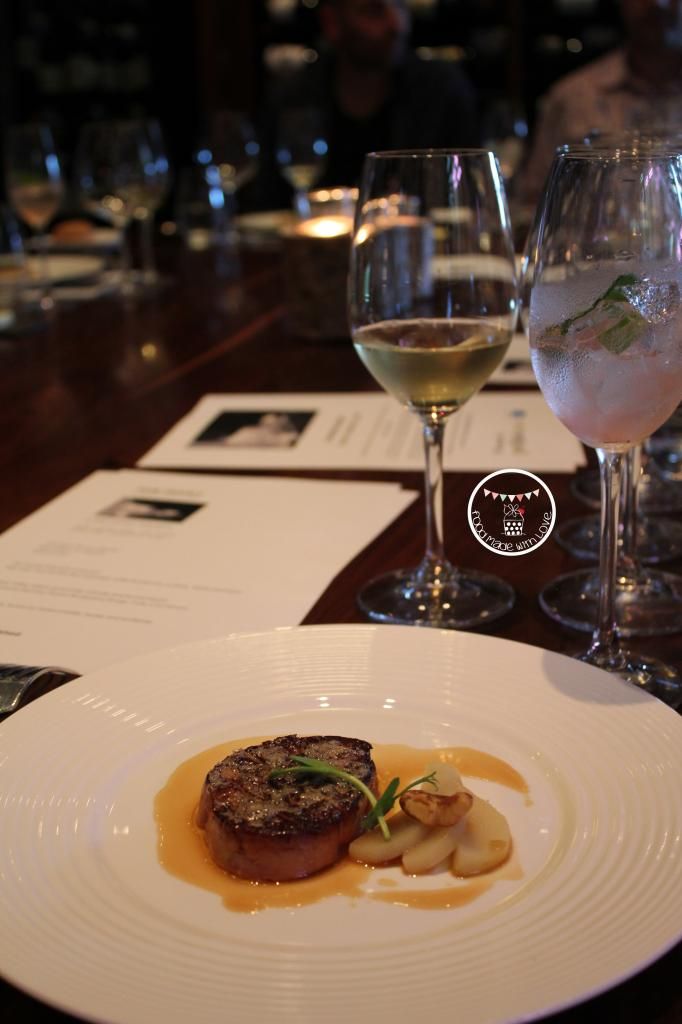Foie gras paired with 2007 Max Ferd Richter Brauneberger Juffer Sonnenuhr Auslese, Mosel Germany