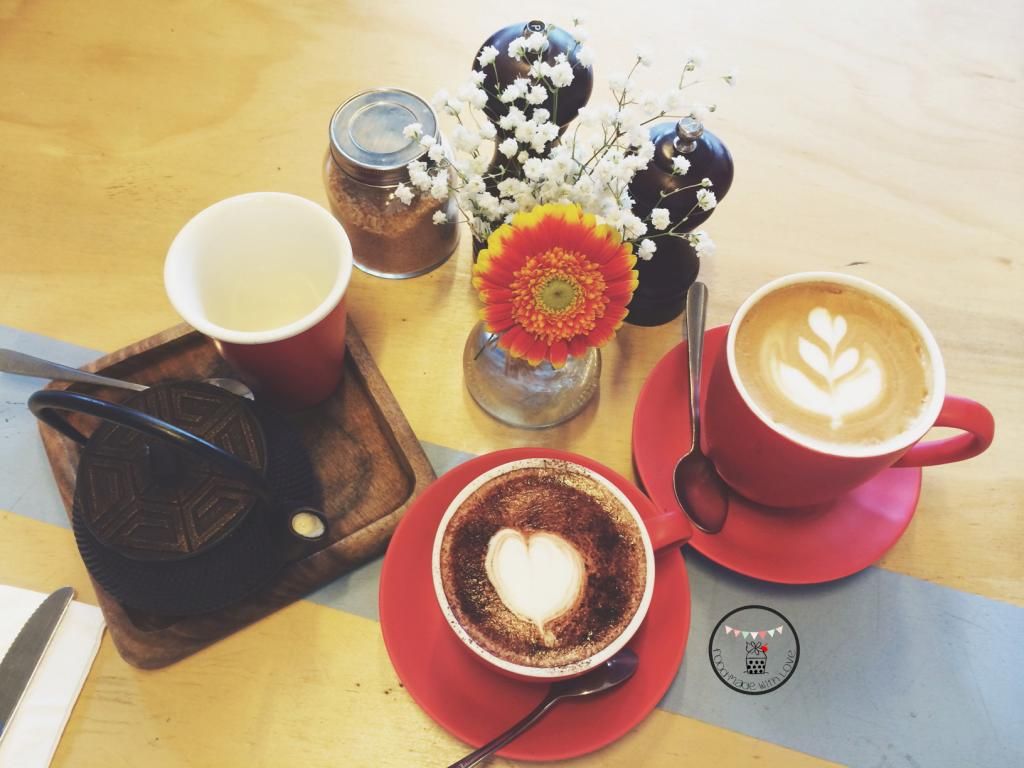Our usual cuppas