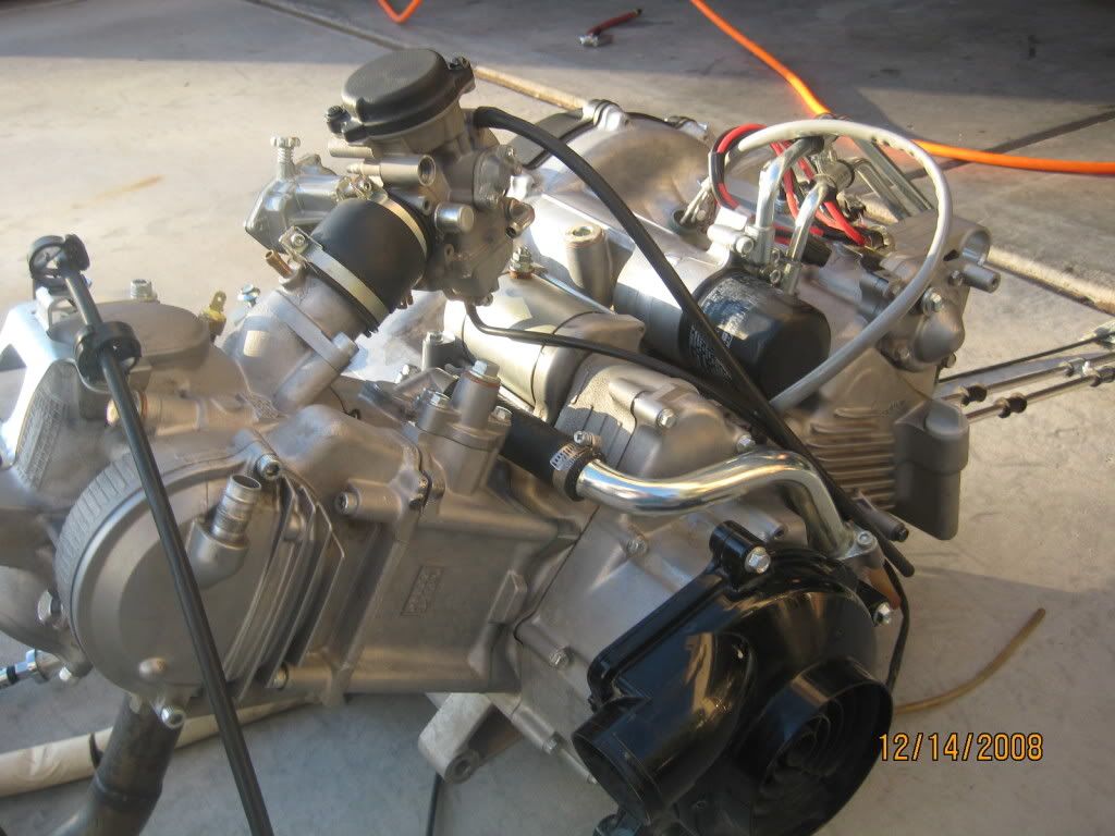 Complete modded 450 motor.. 30hrs! new Yamaha Rhino Forum Rhino