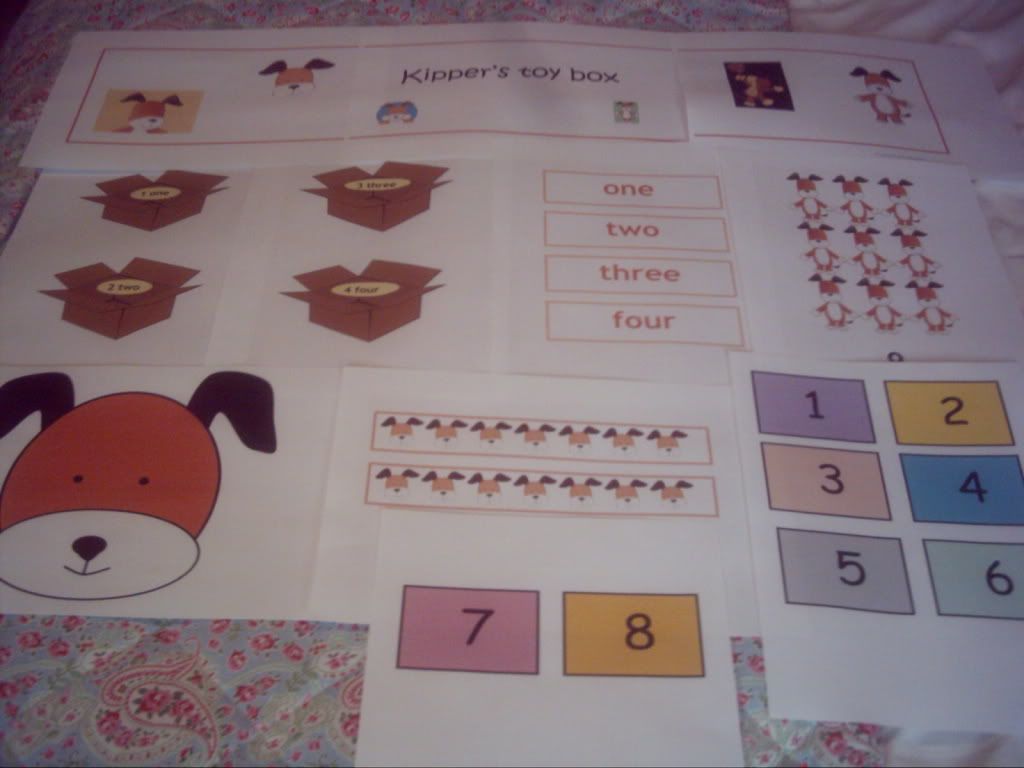 KIPPER Teaching Resources Story for sack Kippers Toy Box Childminder