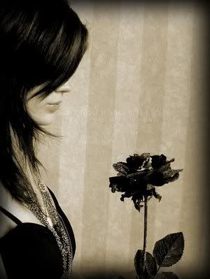 alone in tears