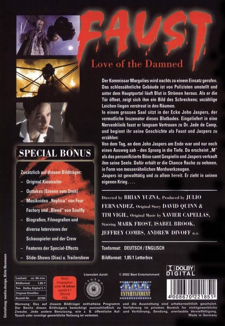 Faust: Love Of The Damned