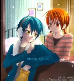 ryoma visits sakuno in X-Mas eve