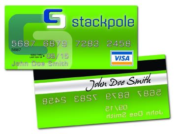 Stackpole Credit Card Design