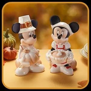 lenox mickey and minnie salt & pepper set