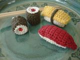~Charity Auction~ Wool Play Food Sushi Set
