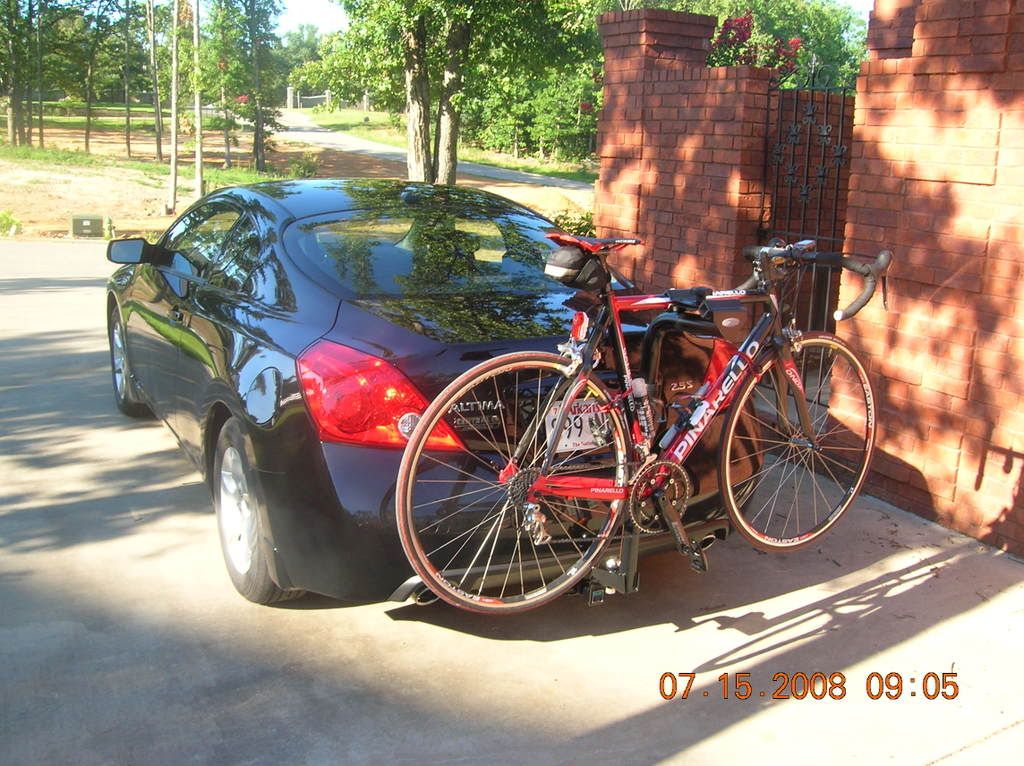 2008 Nissan altima bike rack #9