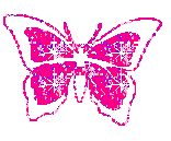 MySpace and Orkut Butterfly Glitter Graphic - 2