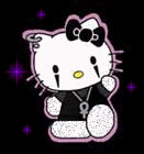 MySpace and Orkut Hello Kitty Glitter Graphic - 8