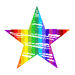 MySpace and Orkut Rainbow Glitter Graphic - 7