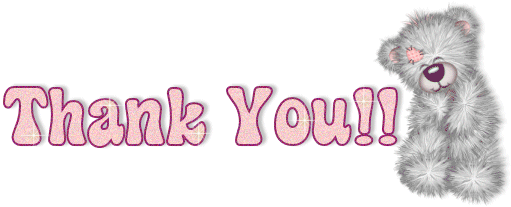 MySpace and Orkut Thank You Glitter Graphic - 3