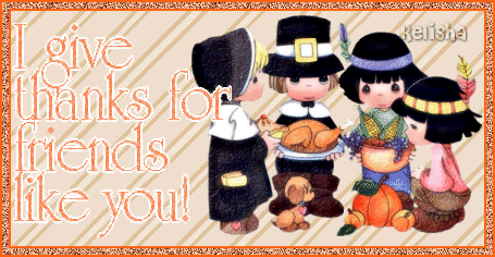 MySpace and Orkut Thanksgiving Glitter Graphic - 3