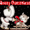 Merry Christmas Glitter Graphics for MySpace, Hi5, Orkut