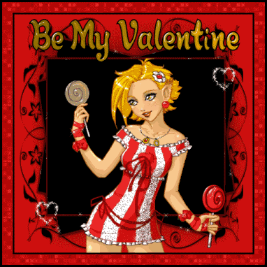 Valentine glitter