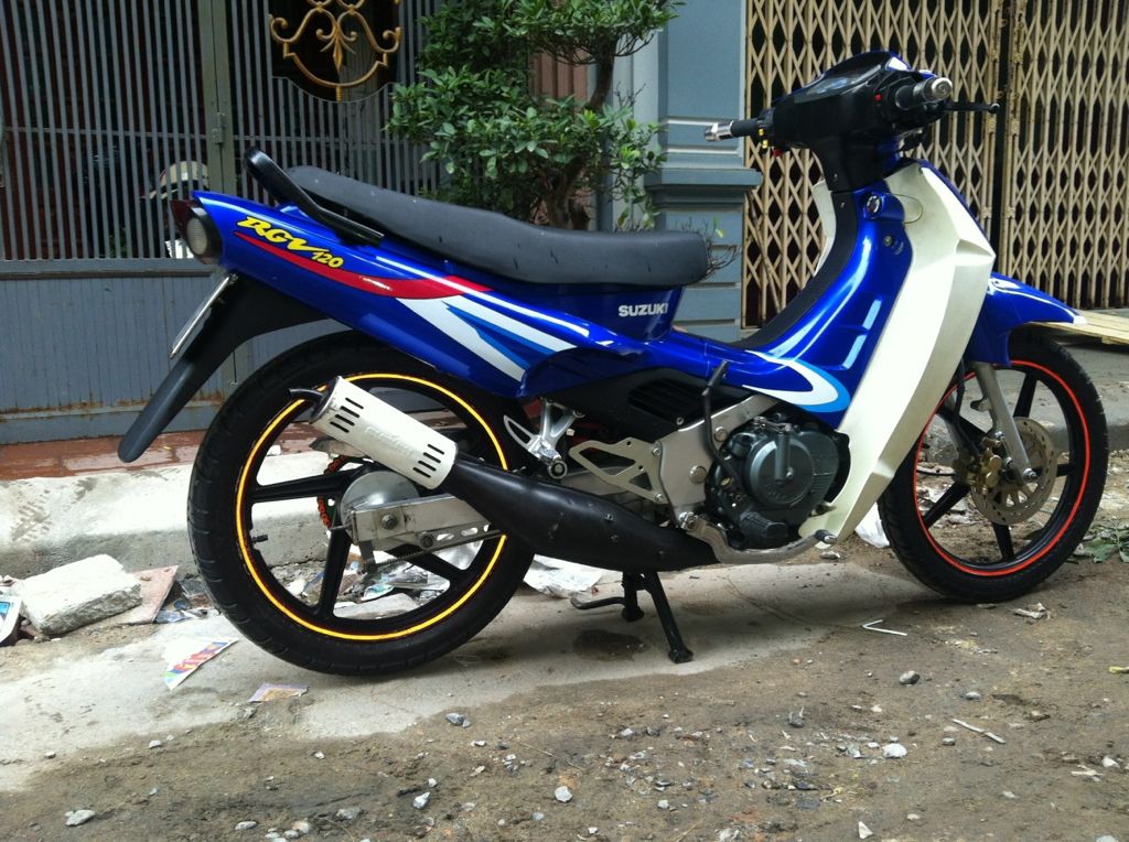 Kinh hãi Xipo lên tem GP và màu xanh nhái Exciter