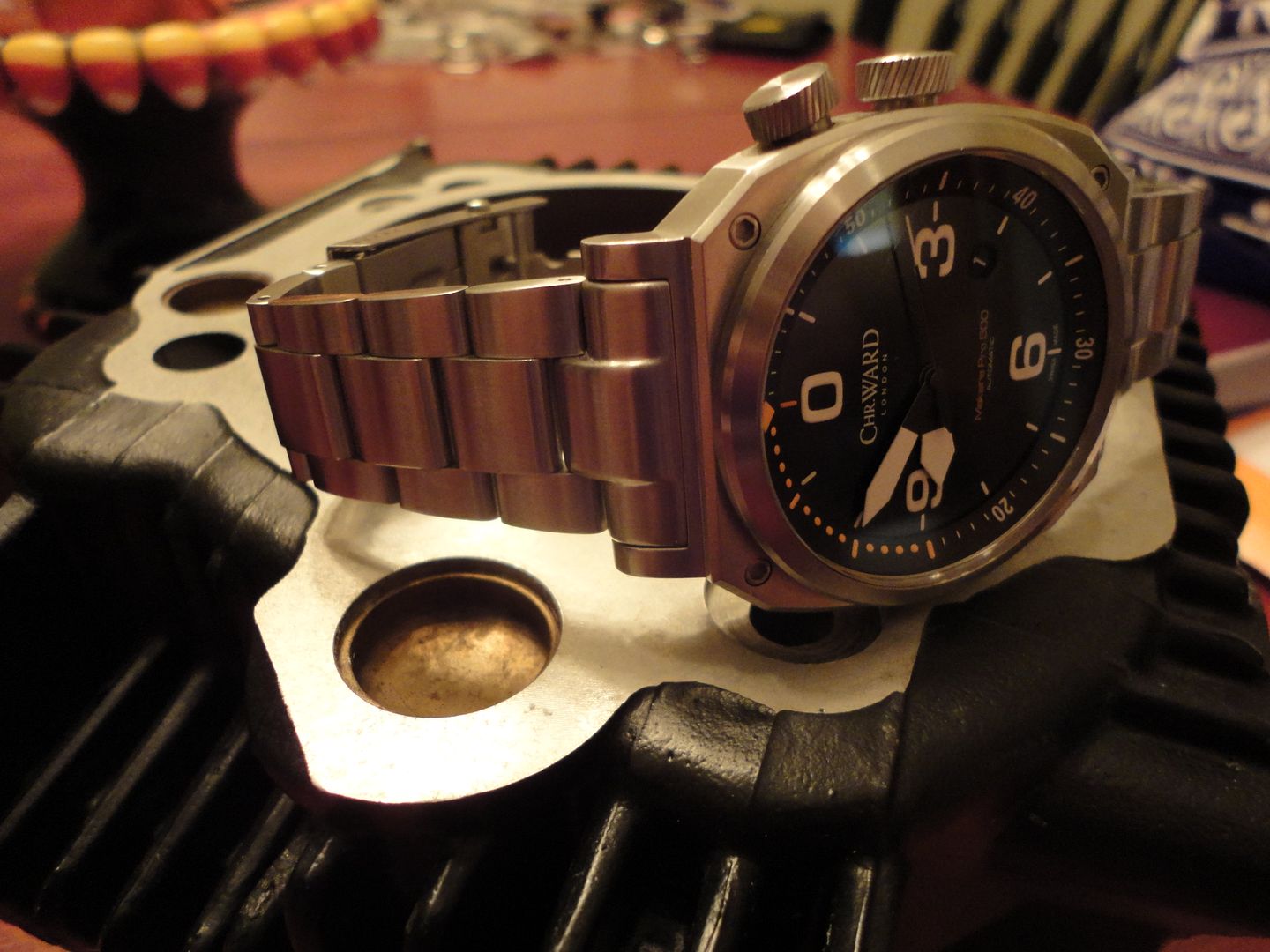 SOLD!! Christopher Ward C11 Makaira Pro 500 (W/bracelet and Straps