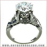 Gothic Engagement Rings on Gothic Engagement Rings   Weddings Rings Store