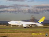 TAMPA CARGO 767 aterrizando en Medellin