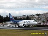 LAN A319 en Quito