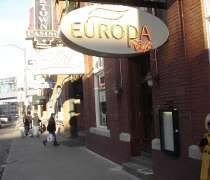 Europa Patisserie Cafe Europa Patisserie Cafe near the Greektown Casino in Detroit