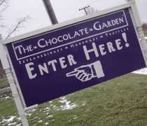 The Chocolate Garden The Chocolate Garden outside of Coloma, MI