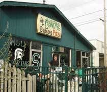 Crunchys Crunchys in East Lansing. Picture taken in the spring of 2008