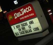 Del Taco The only Illinois Del Taco location in Oak Lawn.