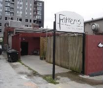 Farrens Pub and Eatery The entrance to Farrens Pub and Eatery in Champaign set back from the road.