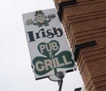 Irish Pub Irish Pub & Grill on Saginaw Street in Lansing.