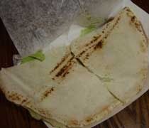 Roma The Tuscan Delight on Pita Bread from Roma
