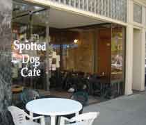 The Spotted Dog Cafe on Washington Sq. in Downtown Lansing