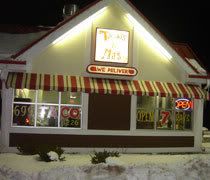 Tacos E Mas Tacos E Mas in the old Hot N Now Hamburgers building in Holt
