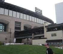 US Cellular Field The sky bridge over 35th Street leading in to US Cellular Field.