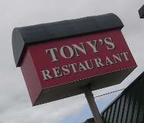 Tonys I-75 Restaurant Tonys I-75 Restaurant on Main Street in Birch Run.