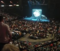 Van Andel Arena The view from our seats at Van Andel Arena