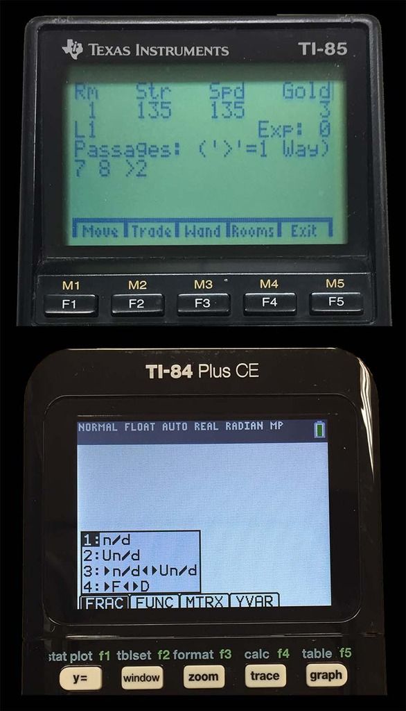 TI-84 Plus CE online calculator Workspace Features