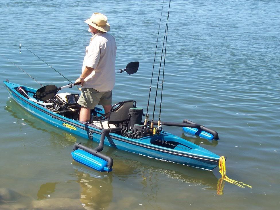 Kayak Outriggers Do It Yourself outrigger idealsa load off them 