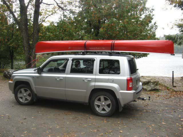 Anyone carry a canoe on top? - Jeep Patriot Forums