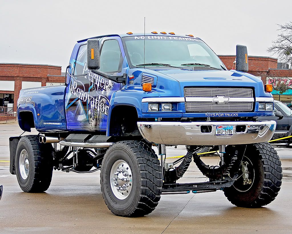 badass lifted chevy