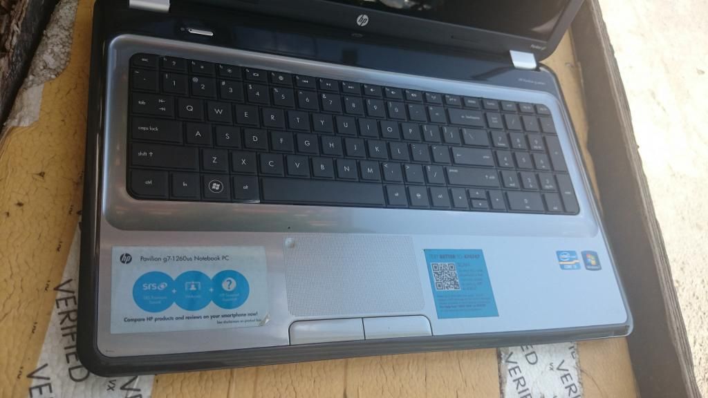 HP Pavilion G7 17.3 inch core i3 sandy 2330M - 8