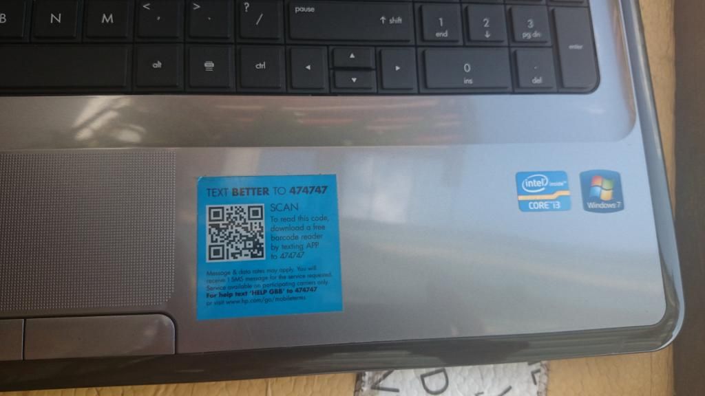 HP Pavilion G7 17.3 inch core i3 sandy 2330M - 6