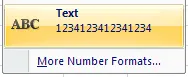 Using Custom Formats in Excel to Store Credit Card Numbers