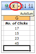 how do i do auto sum for excel mac