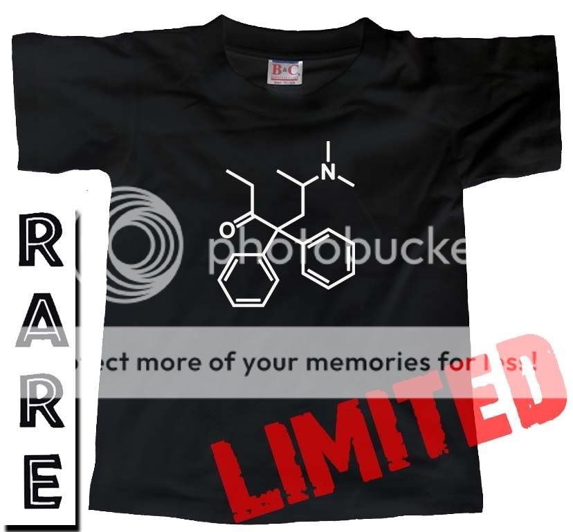 METHADONE (Opioid Narcotic Reliever) MOLECULE T SHIRT  